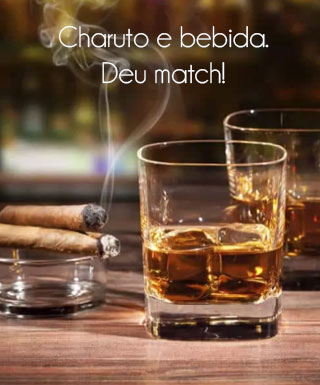 Jarvis Cigar Club, pareando charutos e bebidas